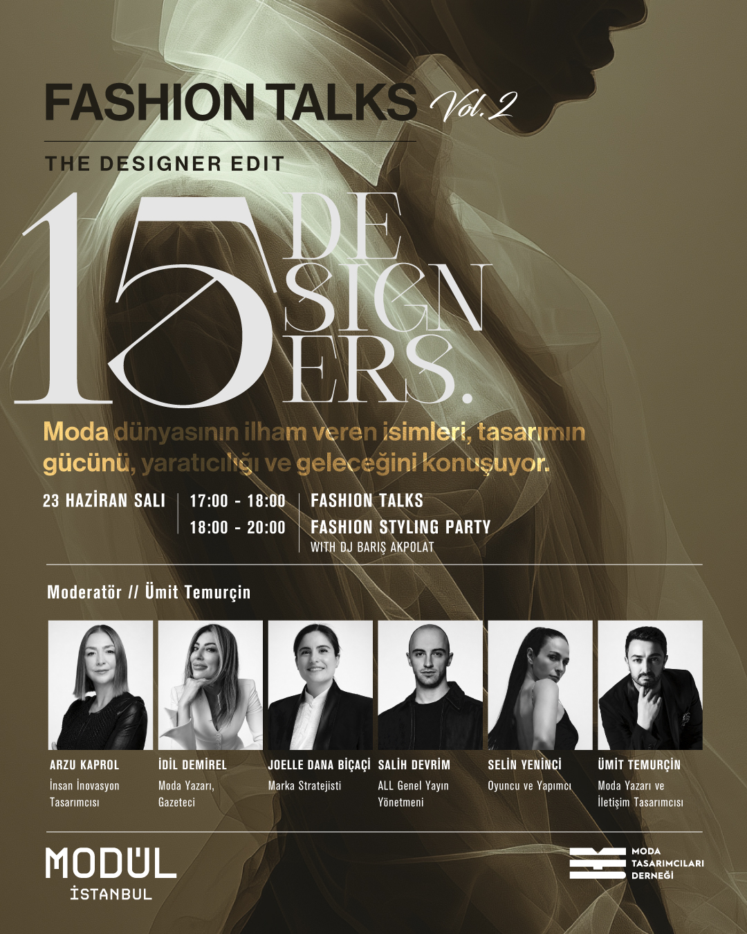 Modül İstanbul Fashion Talks’ta Ünlü Tasarımcıları Ağırlıyor!